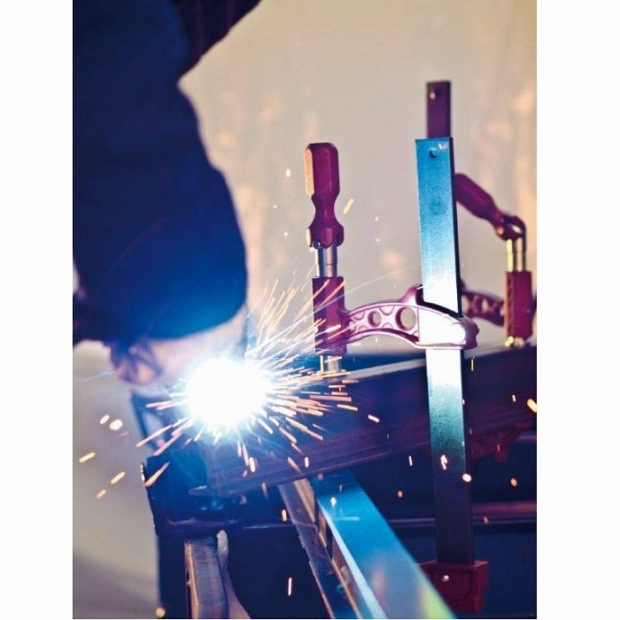 Zastosowanie spawalnicze ścisku Piher Maxipress F