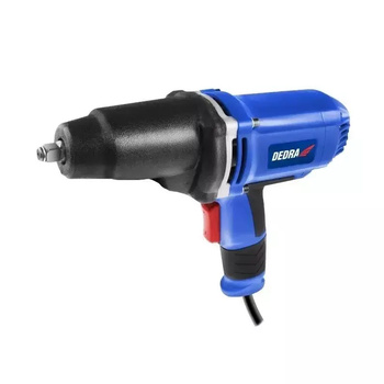 DEDRA Elektryczny klucz udarowy 950W, 450Nm, walizka, 4 nasadki w zestawie 17,19,21,22mm