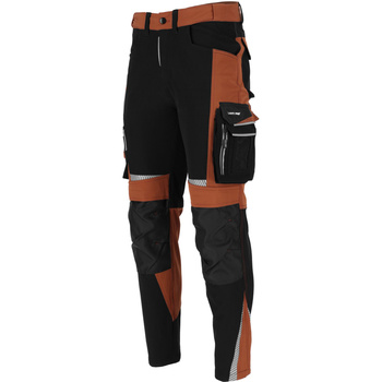 Lahti Pro Spodnie STRETCH brązowo-czarne rozmiar 3XL CE