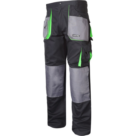 Lahti Pro Spodnie czarne-zielone 100% bawełna rozmiar 3XL (60) CE