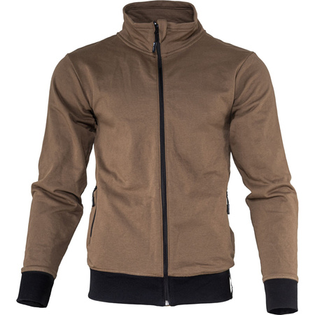 Lahti Pro Bluza z suwakiem brązowa rozmiar 2XL CE