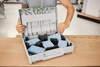 Festool Systainer³ na materiały ścierne SYS-STF 80X133 GR-Set Granat