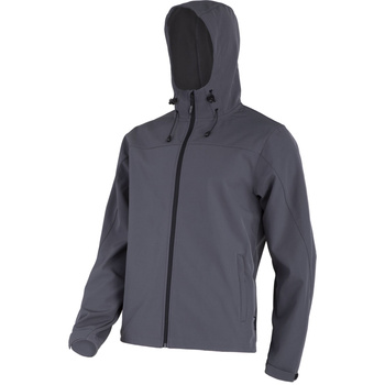 Lahti Pro Kurtka SOFTSHELL z kapturem szara rozmiar XL CE