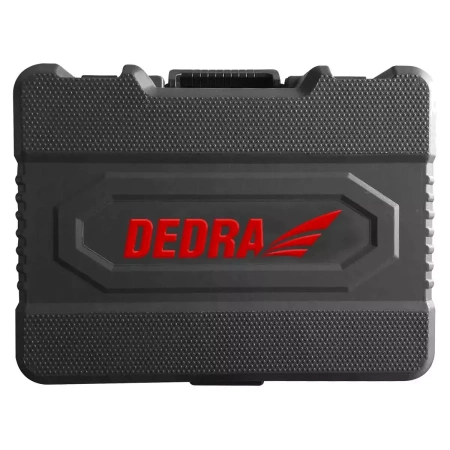 DEDRA Młot udarowo-obrotowy SDS PLUS, 1250W Kompletny zestaw w skrzyni narzędziowej