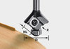 Festool Frez do zaokrągleń z płytkami wymiennymi S8 HW R1,5 D28 KL12,7 MFK