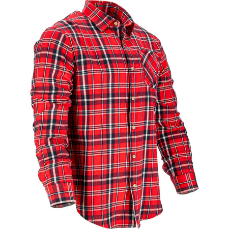 Lahti Pro Koszula flanelowa czerwono-granatowa gramatura 170g rozmiar XL CE