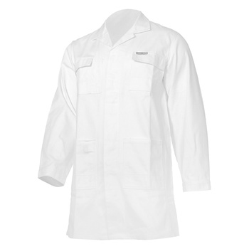 Lahti Pro Fartuch biały 100% bawełna gramatura 240g rozmiar XL CE