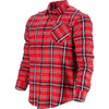 Lahti Pro Koszula flanelowa czerwono-granatowa gramatura 170g rozmiar 2XL CE