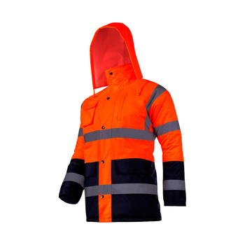 KURTKA OSTRZEGAWCZA OCIEPL., POM, R 3XL