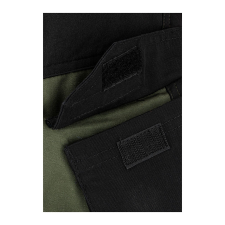 Lahti Pro Spodnie z elementami stretch zielono-czarne rozmiar 3XL CE