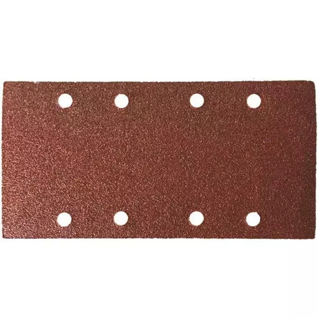 DEDRA Papier ścierny 80gr, 90x182mm, rzep, kpl 5szt
