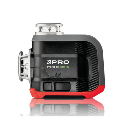 Pro laser krzyżowy TYXXER 3DG z zieloną wiązką 3x360 
