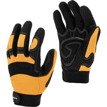 Lahti Pro Rękawice warsztatowe antypoślizgowe czarno-pomarańczowe L280111P rozmiar 11CE