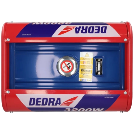 Agregat prądotwórczy, generator DEDRA DEGB3600K moc max. 3,2kW, 3200W, moc 2,8kW 2800W, miedziane uzwojenie silnika