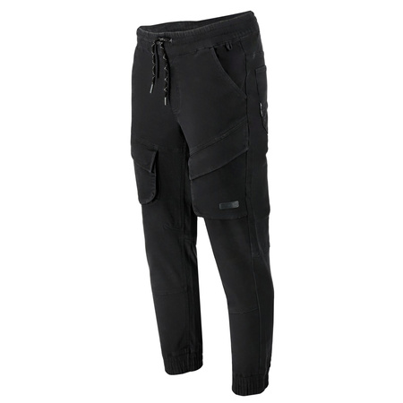 Lahti Pro Spodnie Joggery czarne STRETCH rozmiar M CE