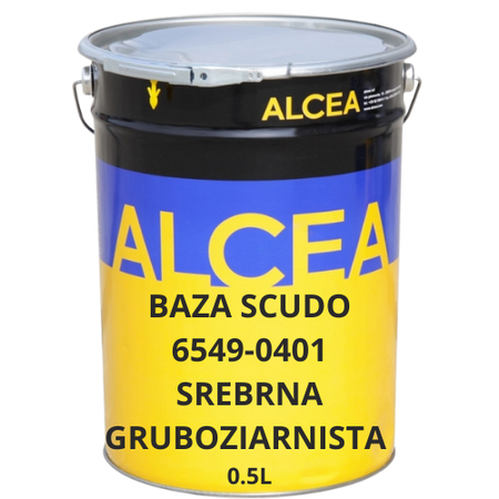ALCEA 6549-0401 Baza Scudo Srebrna Gruboziarnista 0,5L