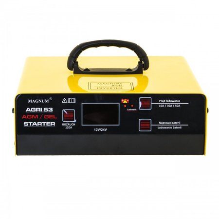 Magnum Prostownik z rozruchem AGRI53 AGM/GEL 12V/24V