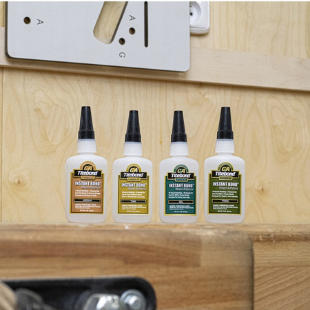 Titebond Instant Bond Wood Adhesive Gęsty Klej do drewna Szybkoschnący 56g
