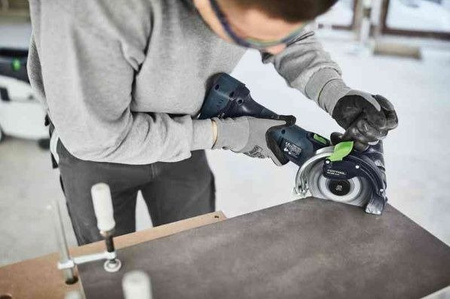 Akumulatorowy system cięcia z osprzętem DSC-AGC 18-125 FH Li EB-Basic, FESTOOL 575759