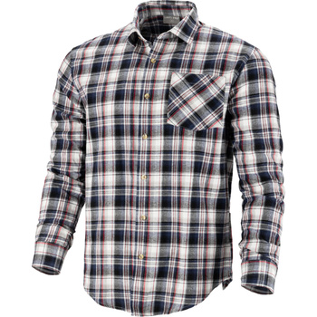 Lahti Pro Koszula flanelowa szaro-czarne gramatura 170g rozmiar 2XL CE