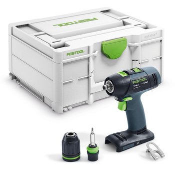 Festool Akumulatorowa wiertarko-wkrętarka T 18+3-Basic