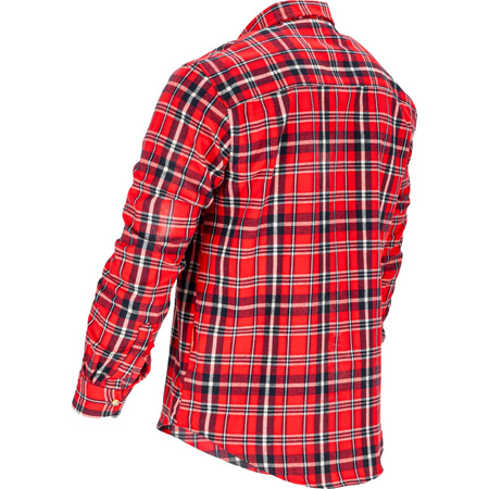 Lahti Pro Koszula flanelowa czerwono-granatowa gramatura 170g rozmiar 3XL CE