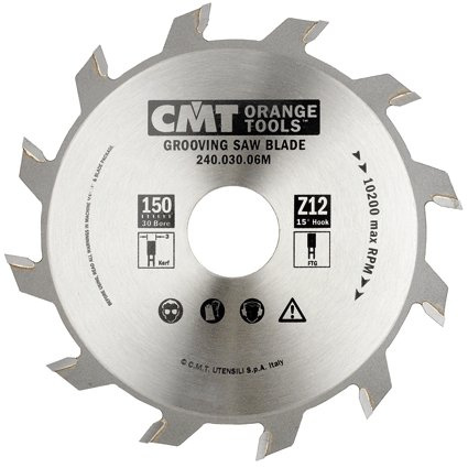 CMT Piła rowkująca 180mm(35) Z-18 K-6,0mm P-3,0mm Typ.240