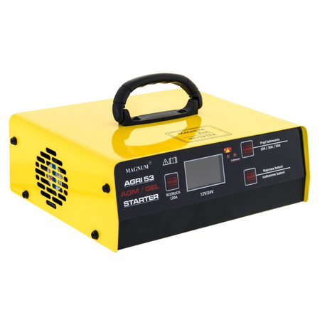 Magnum Prostownik z rozruchem AGRI53 AGM/GEL 12V/24V