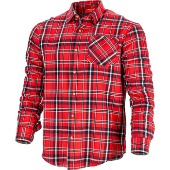 Lahti Pro Koszula flanelowa czerwono-granatowa gramatura 170g rozmiar 3XL CE