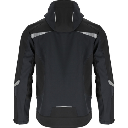 Lahti Pro Kurtka SOFTSHELL z kapturem czarna rozmiar 3XL CE