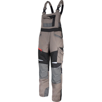 Lahti Pro Ogrodniczki khaki-czarne ze wstawkami ze stretchu rozmiar XL CE