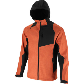 Lahti Pro Kurtka SOFTSHELL z kapturem ceglasto-czarna rozmiar S CE