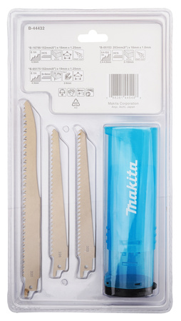 Makita Zestaw brzeszczotów do pił szablastych posuwowych - 6 szt.
