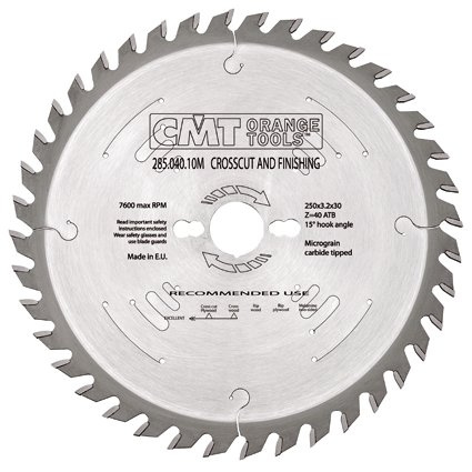 CMT Piła do cięcia poprzecznego i wzdłużnego 300mm(30) Z-36 Typ.285-291-294