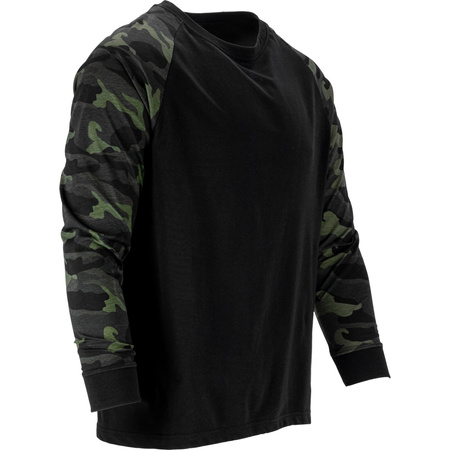 Lahti Pro Koszulka z długim rękawem gramatura 190g moro-czarne rozmiar 2XL CE
