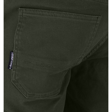 Lahti Pro Spodnie Joggery zielone STRETCH rozmiar 3XL CE