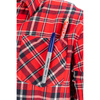 Lahti Pro Koszula flanelowa czerwono-granatowa gramatura 170g rozmiar XL CE