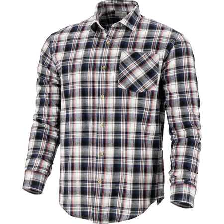Lahti Pro Koszula flanelowa szaro-czarne gramatura 170g rozmiar 3XL CE