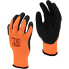 Lahti Pro Rękawice ocieplane czarno-pomarańczowe L251009P rozmiar 9 CE