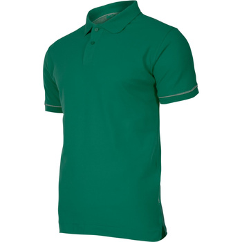 Lahti Pro Koszulka polo gramatura 220g zielona rozmiar L CE