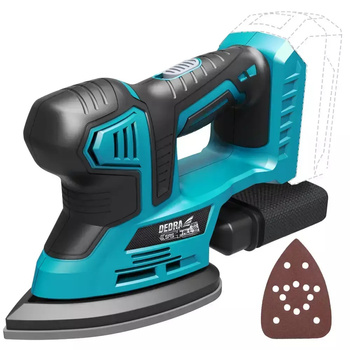 DEDRA Szlifierka delta aku 18V 140x140x93mm