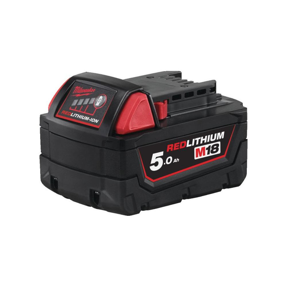 [Image of Akumulator Milwaukee M18 5.0Ah pod ukosem]