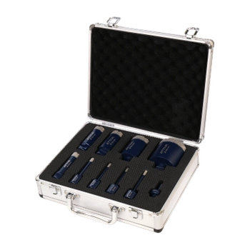 FERRATI Średni zestaw diamentowych otwornic do gresu ATTIVA