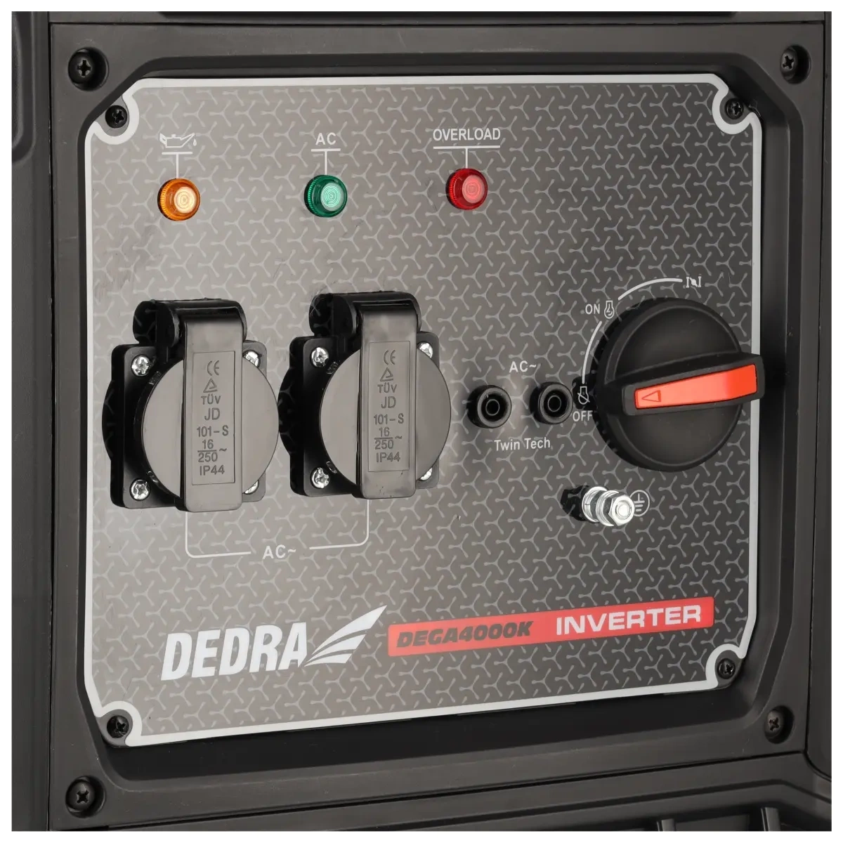 Zdjęcie agregatu prądotwórczego inwertorowego DEDRA DEGA4000K