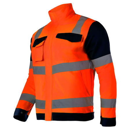 Lahti Pro Kurtka ostrzegawcza pomarańczowa PREMIUM rozmiar 3XL CE