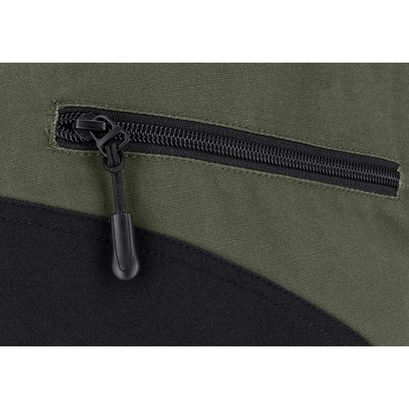 Lahti Pro Spodnie z elementami stretch zielono-czarne rozmiar 2XL CE
