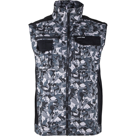 Lahti Pro Bluza z odpinanymi rękawami szaro-czarna rozmiar 3XL CE