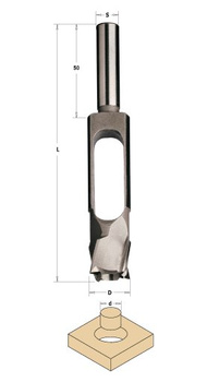 CMT Sękownik d-35mm D-47mm L-160mm S-16mm Z-6 Obroty Prawe Typ.529