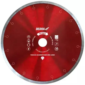 DEDRA Tarcza diam. HRD GRES 115x22,2mm