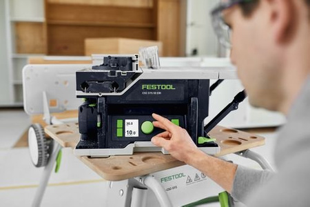Festool Akumulatorowa stołowa pilarka tarczowa CSC SYS 50 EBI-Basic
